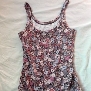 American Eagle floral tank top
